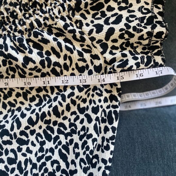 Anthropologie Kyra Off-The-Shoulder Leopard Jumpsuit, Size S - Picture 5 of 6